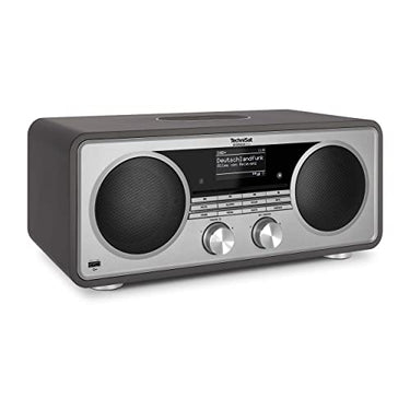 TechniSat DIGITRADIO 602 - Kompaktanlage mit 70 Watt 2.1 Lautsprechersystem (Stereo Musik-Center mit Internetradio, DAB+, UKW, CD-Player, USB, Bluetooth, App-Steuerung, Qi Ladestation) im Sale